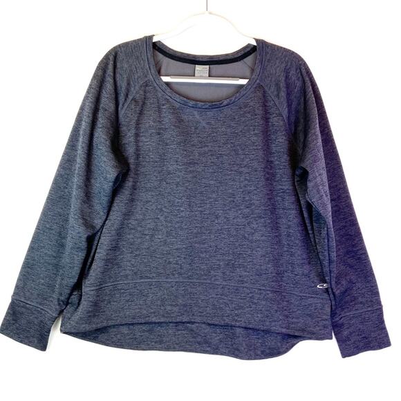 Champion XXL High Low Pullover Sweatshirt Top - Picture 3 of 6